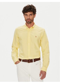 Polo Ralph Lauren Koszula 710795462004 Żółty Custom Fit ze sklepu MODIVO w kategorii Koszule męskie - zdjęcie 184637615