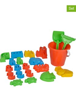 Simba 22-częściowy zestaw do piaskownicy - 10+ (produkt niespodzianka) ze sklepu Limango Polska w kategorii Zabawki - zdjęcie 184639525