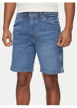Wrangler Szorty jeansowe Frontier 112350821 Niebieski Relaxed Fit ze sklepu MODIVO w kategorii Spodenki męskie - zdjęcie 184639648