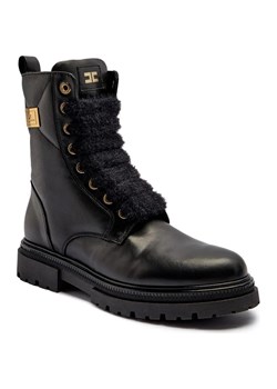Elisabetta Franchi Skórzane botki ze sklepu Gomez Fashion Store w kategorii Buty zimowe dziecięce - zdjęcie 184641595