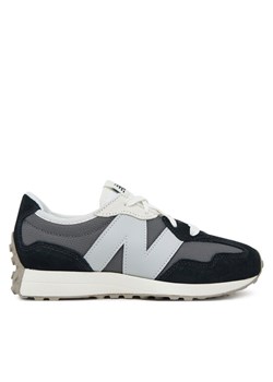 Sneakersy New Balance GS327LG Szary ze sklepu eobuwie.pl w kategorii Buty sportowe dziecięce - zdjęcie 184641658