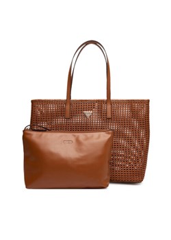 Torebka Guess Brigitta HWWZ72 06240 Brązowy ze sklepu eobuwie.pl w kategorii Torby Shopper bag - zdjęcie 184641706