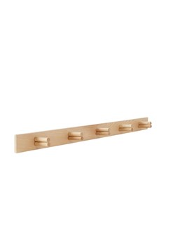 OYOY living design Wieszak &quot;Pieni&quot; w kolorze jasnobrązowym - 80,5 x 8,5 x 8 cm ze sklepu Limango Polska w kategorii Dom - zdjęcie 184643089