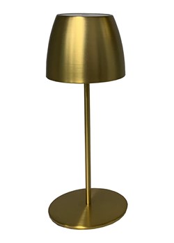 lumisky Lampa stołowa LED &quot;Orlum&quot; w kolorze złotym - Ø 12 x wys. 30 cm ze sklepu Limango Polska w kategorii Oświetlenie led - zdjęcie 184643108