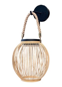 lumisky Solarna lampa dekoracyjna &quot;Isaline&quot; w kolorze beżowym - wys. 21 x Ø 20 cm ze sklepu Limango Polska w kategorii Oświetlenie ogrodowe - zdjęcie 184643168