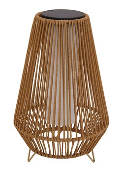 lumisky Lampion solarny &quot;Salomea&quot; w kolorze jasnobrązowym - wys. 47 x Ø 30 cm ze sklepu Limango Polska w kategorii Dekoracje i akcesoria ogrodowe - zdjęcie 184643176