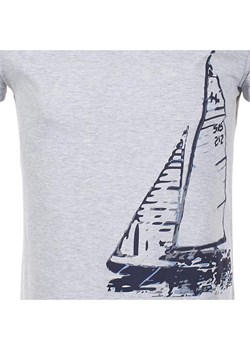 Peak Mountain Koszulka w kolorze szarym ze sklepu Limango Polska w kategorii T-shirty męskie - zdjęcie 184643525