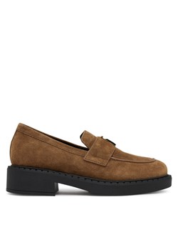 Loafersy Furla New Legacy YJ81FNL Y61000 AL 03B00 Brązowy ze sklepu eobuwie.pl w kategorii Lordsy damskie - zdjęcie 184643819