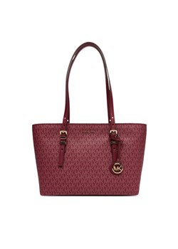 Torebka MICHAEL Michael Kors Quinn 30T5GQNT2V Bordowy ze sklepu eobuwie.pl w kategorii Torby Shopper bag - zdjęcie 184643836