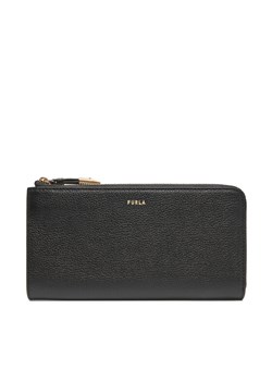 Duży Portfel Damski Furla Goccia L Zip Around WP00471 BX3036 KH O6000 Czarny ze sklepu eobuwie.pl w kategorii Portfele damskie - zdjęcie 184643875