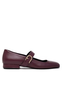 Półbuty Furla Chic Ballerina YJ70HIC X30000 AL 26700 Bordowy ze sklepu eobuwie.pl w kategorii Buty sportowe damskie - zdjęcie 184643888