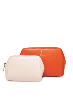 Zestaw kosmetyczek Furla Camelia M Cosmetic Case Set WE00453 ARE000 CN 4029S Kolorowy ze sklepu eobuwie.pl w kategorii Kosmetyczki - zdjęcie 184643905