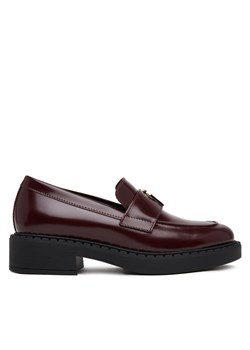 Loafersy Furla New Legacy YJ81FNL BX4042 AL 26700 Bordowy ze sklepu eobuwie.pl w kategorii Lordsy damskie - zdjęcie 184643916