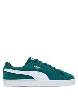 Sneakersy Puma Suede Classic 399781 15 Zielony ze sklepu eobuwie.pl w kategorii Buty sportowe męskie - zdjęcie 184643925