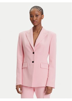 HUGO Marynarka Asmalla-1 50533901 Różowy Slim Fit ze sklepu MODIVO w kategorii Marynarki damskie - zdjęcie 184644558