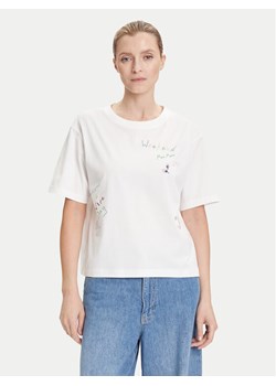 Weekend Max Mara T-Shirt Acline 2525976051 Biały Regular Fit ze sklepu MODIVO w kategorii Bluzki damskie - zdjęcie 184644785