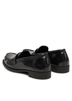 LOVE MOSCHINO Mokasyny JA10222G1NJD000A40 Czarny ze sklepu MODIVO w kategorii Mokasyny damskie - zdjęcie 184644789