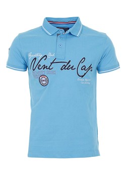 Peak Mountain Koszulka polo w kolorze błękitnym ze sklepu Limango Polska w kategorii T-shirty męskie - zdjęcie 184646457
