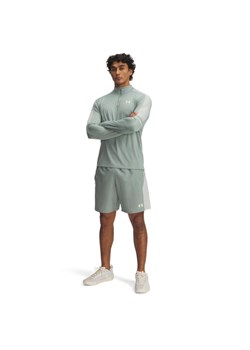 Męskie spodenki treningowe Under Armour UA Tech Utility Shorts - zielone ze sklepu Sportstylestory.com w kategorii Spodenki męskie - zdjęcie 184647988