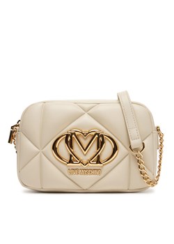 Torebka LOVE MOSCHINO JC4038PP1NLC0110 Beżowy ze sklepu eobuwie.pl w kategorii Listonoszki - zdjęcie 184648446
