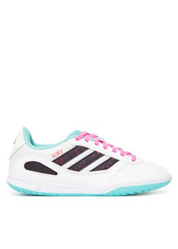 Buty do piłki nożnej adidas Super Sala Competition 3 JR5400 Biały ze sklepu eobuwie.pl w kategorii Buty sportowe dziecięce - zdjęcie 184648468