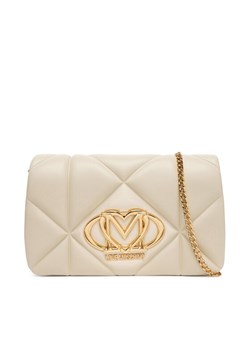 Torebka LOVE MOSCHINO JC4043PP1NLC0110 Beżowy ze sklepu eobuwie.pl w kategorii Kopertówki - zdjęcie 184648529