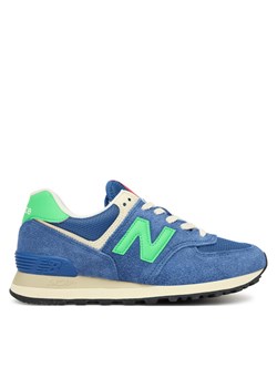 Sneakersy New Balance U574BSC W Niebieski ze sklepu eobuwie.pl w kategorii Buty sportowe damskie - zdjęcie 184648567