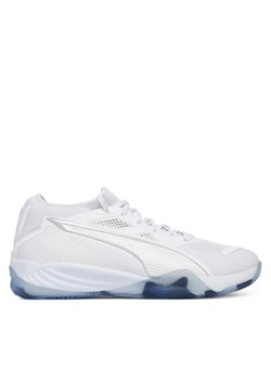 Buty halowe Puma Eliminate Nitro Sqd 4 108438 02 Biały ze sklepu eobuwie.pl w kategorii Buty sportowe męskie - zdjęcie 184648626