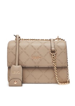 Torebka Liu Jo Ecs M Crossbody AF5055 E0538 Beżowy ze sklepu eobuwie.pl w kategorii Kopertówki - zdjęcie 184648635