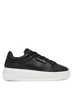 LOVE MOSCHINO Sneakersy JA15195G1NIA300Z37 Czarny ze sklepu MODIVO w kategorii Buty sportowe damskie - zdjęcie 184650007