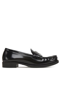 LOVE MOSCHINO Mokasyny JA10222G1NJD000A40 Czarny ze sklepu MODIVO w kategorii Mokasyny damskie - zdjęcie 184650058