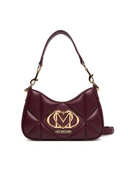 LOVE MOSCHINO Torebka JC4080PP1NLC0552 Bordowy ze sklepu MODIVO w kategorii Torebki damskie - zdjęcie 184650146