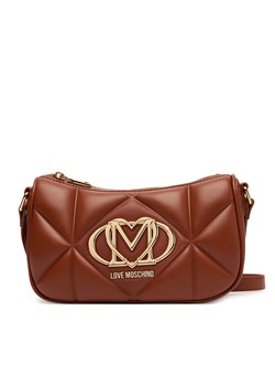 LOVE MOSCHINO Torebka JC4083PP1NLC0312 Brązowy ze sklepu MODIVO w kategorii Listonoszki - zdjęcie 184650167