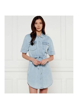 DKNY Jeansowa sukienka z paskiem ze sklepu Gomez Fashion Store w kategorii Sukienki - zdjęcie 184651975