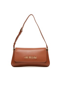 Torebka LOVE MOSCHINO JC4058PP1NLO0312 Brązowy ze sklepu eobuwie.pl w kategorii Listonoszki - zdjęcie 184652176