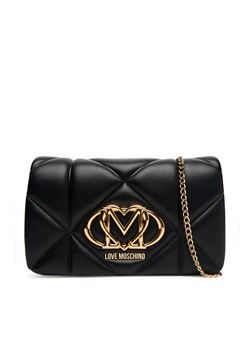 Torebka LOVE MOSCHINO JC4043PP1NLC0000 Czarny ze sklepu eobuwie.pl w kategorii Kopertówki - zdjęcie 184652185