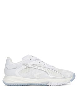 Buty halowe Puma Accelerate Nitro Sqd 4 108440 02 Biały ze sklepu eobuwie.pl w kategorii Buty sportowe męskie - zdjęcie 184652186