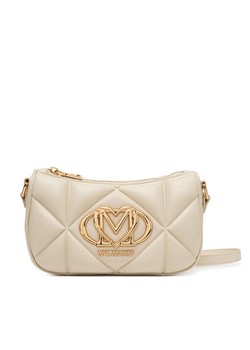 Torebka LOVE MOSCHINO JC4083PP1NLC0110 Beżowy ze sklepu eobuwie.pl w kategorii Listonoszki - zdjęcie 184652196