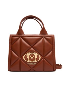 LOVE MOSCHINO Torebka JC4081PP1NLC0312 Brązowy ze sklepu MODIVO w kategorii Torebki damskie - zdjęcie 184653365