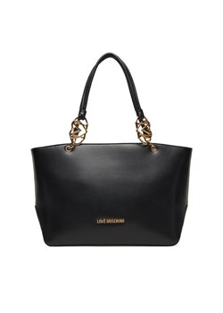 LOVE MOSCHINO Torebka JC4074PP1NLF0000 Czarny ze sklepu MODIVO w kategorii Torby Shopper bag - zdjęcie 184653375
