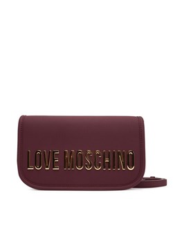LOVE MOSCHINO Torebka JC4028PP1NKD0552 Bordowy ze sklepu MODIVO w kategorii Listonoszki - zdjęcie 184653417