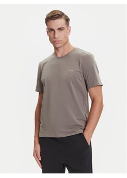 BOSS T-Shirt Mix&Match 50515312 Brązowy Regular Fit ze sklepu MODIVO w kategorii T-shirty męskie - zdjęcie 184653455