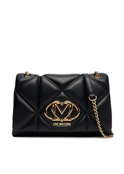LOVE MOSCHINO Torebka JC4041PP1NLC0000 Czarny ze sklepu MODIVO w kategorii Kopertówki - zdjęcie 184653467