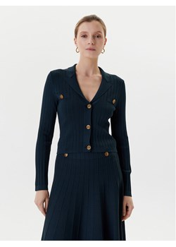 Guess Kardigan W5YR11 Z0130 Zielony Regular Fit ze sklepu MODIVO w kategorii Swetry damskie - zdjęcie 184653499