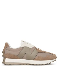 New Balance Sneakersy U327LNC M Brązowy ze sklepu MODIVO w kategorii Buty sportowe męskie - zdjęcie 184653539