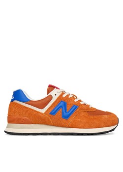 New Balance Sneakersy U574BRD Pomarańczowy ze sklepu MODIVO w kategorii Buty sportowe męskie - zdjęcie 184653567