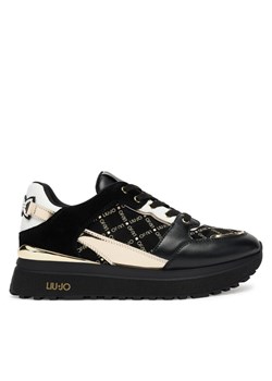 Liu Jo Sneakersy Maxi Wonder 91 BF5005 PX681 Czarny ze sklepu MODIVO w kategorii Buty sportowe damskie - zdjęcie 184653568