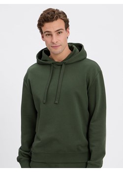 HUGO Męski strój do biegania - Dapo Dayote Mężczyźni Bawełna oliwkowy jednolity ze sklepu vangraaf w kategorii Spodnie męskie - zdjęcie 184655055