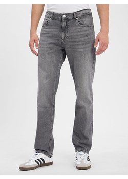 Tommy Jeans Jeansy - Ryan Slim Straight Mężczyźni Bawełna szary jednolity ze sklepu vangraaf w kategorii Jeansy męskie - zdjęcie 184655058