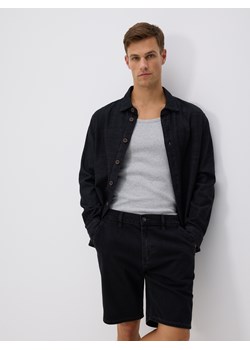 Reserved - Szorty jeansowe slim fit - czarny ze sklepu Reserved w kategorii Spodenki męskie - zdjęcie 184655748